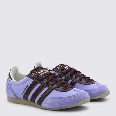 Adidas Originals By Wales Bonner Lilac And Brown Wb Japan Sneakers In Purple