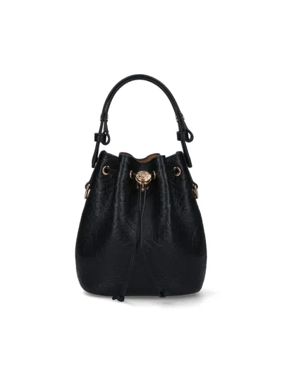 Tory Burch T Monogram Bucket Bag In Black