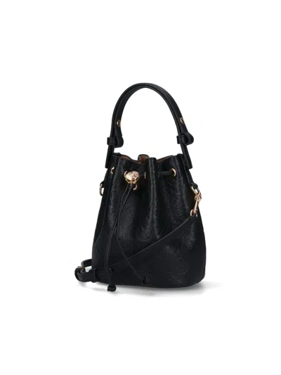 Tory Burch T Monogram Bucket Bag In Black