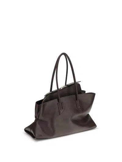 Attico La Passeggiata Medium Leather Shoulder Bag
