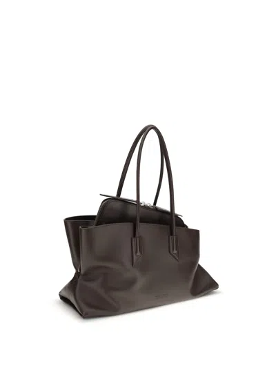 Attico La Passeggiata Medium Leather Shoulder Bag