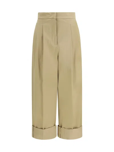 Weekend Max Mara Bronzo Trouser In Neutral