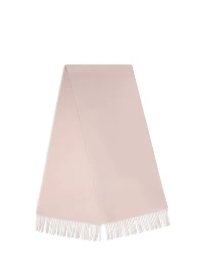 Prada Silk And Cashmere Scarf In Pink