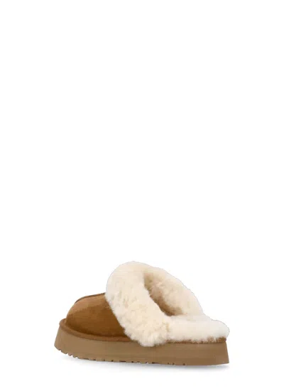Ugg Disquette Slippers In Brown