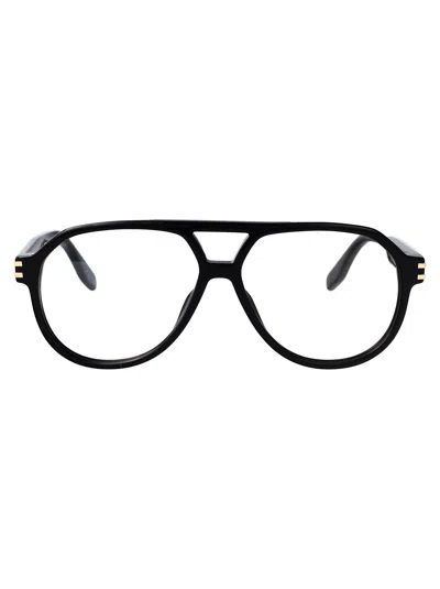 Marc Jacobs Full-rimmed Plano Lenses In Black