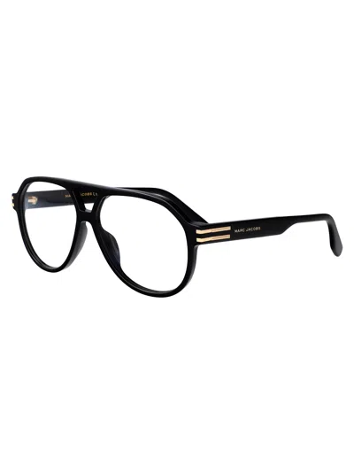 Marc Jacobs Full-rimmed Plano Lenses In Black