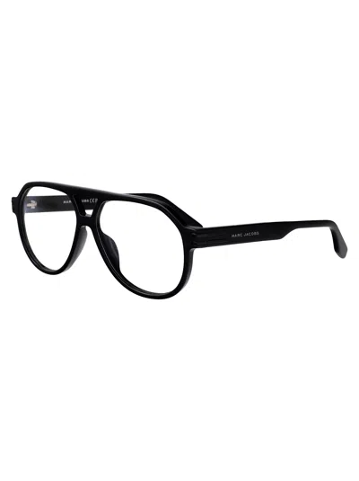 Marc Jacobs Full-rimmed Plano Lenses In Black