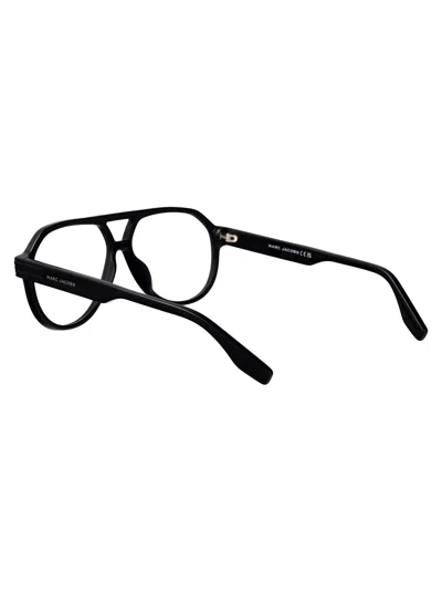 Marc Jacobs Full-rimmed Plano Lenses In Black