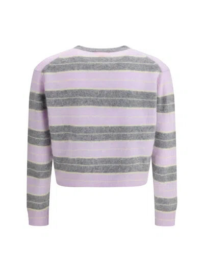 Guest In Residence Cashmere Sweater With Striped Pattern In Multi