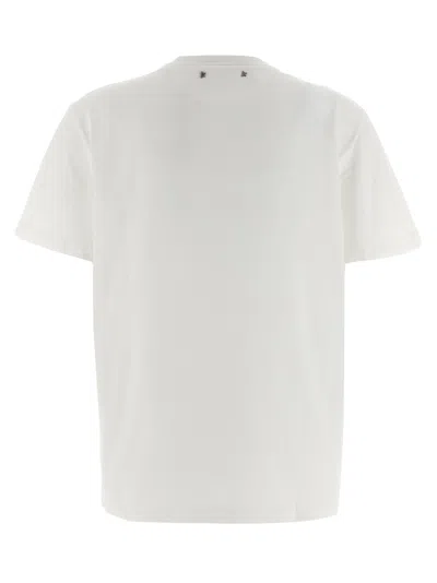 Golden Goose Crystal Crew Neck T-shirt In White