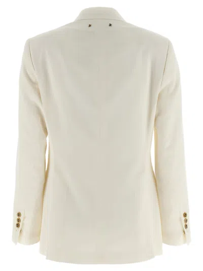 Golden Goose Diva Blazer In Neutral