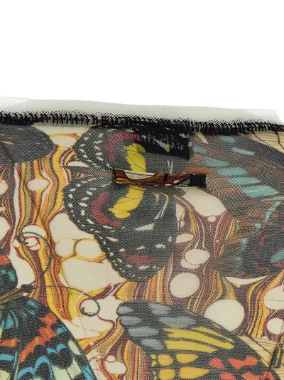 Jean Paul Gaultier 're-edition - The Yellow Butterfly' Cardigan In Blue