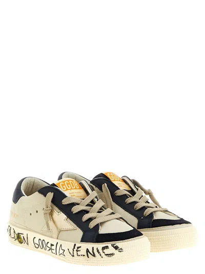 Golden Goose 'may' Sneakers Kids In Blue