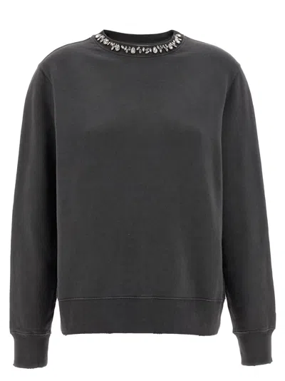 Golden Goose Athena Sweatshirt In Gray