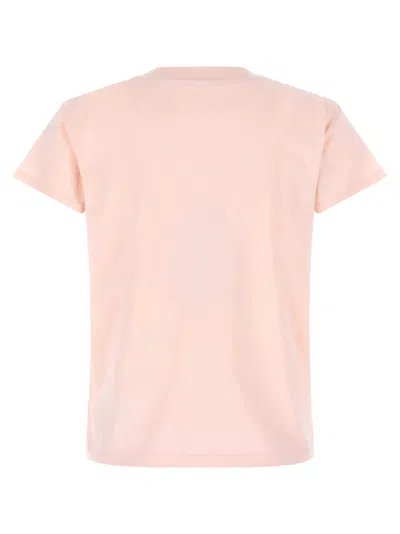 Mm6 Maison Margiela Numeric Signature Mm6 T-shirt In Pink
