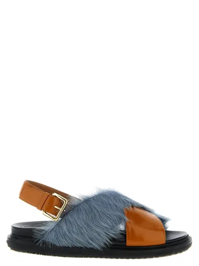 Marni Fussbett Sandals In Multi