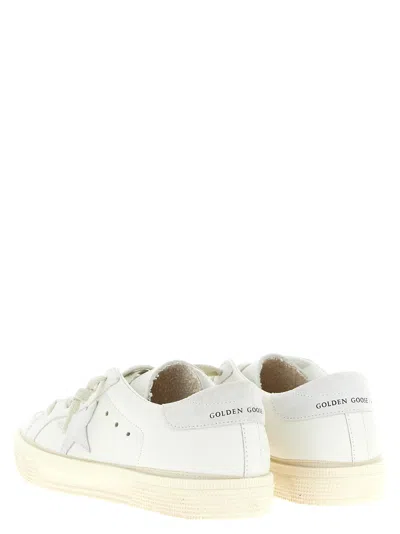 Golden Goose May Sneakers In White