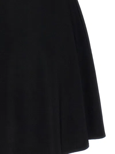 Valentino Garavani Bow Dress Dresses Black In Black