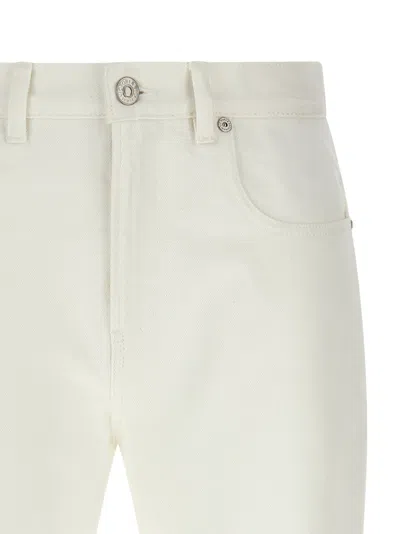Victoria Beckham High-waist Straight Jeans In White