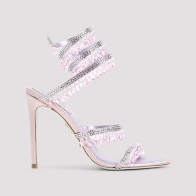 René Caovilla Rene Caovilla Leather Sandals In Purple