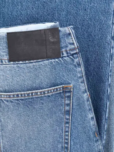 Mm6 Maison Margiela Straight Jeans In Blue