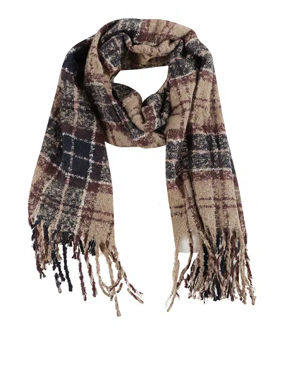 Barbour Scarf And Hat Set In Animal Print