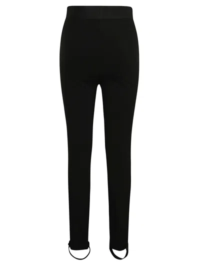 Dolce & Gabbana Fitted Waist Trousers In Black