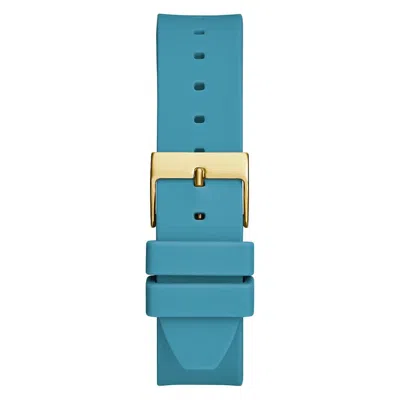 Guess Blue Synthetic Bracelet Women's Watch In Blue