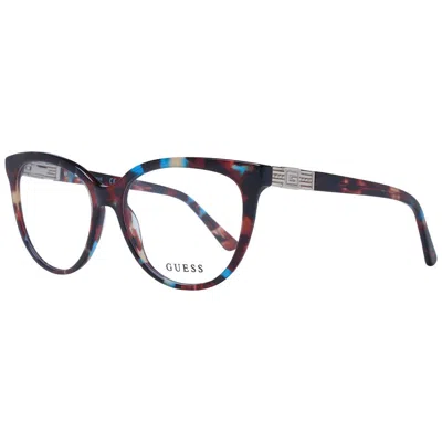 Guess Brown Acetate Glasses Women's (frames) In Brown
