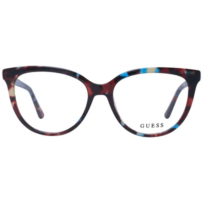Guess Brown Acetate Glasses Women's (frames) In Brown