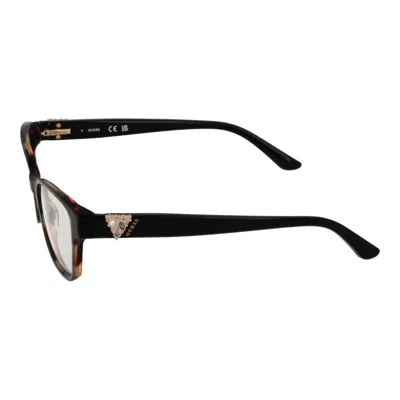 Guess Brown Acetate Glasses Women's (frames) In Brown