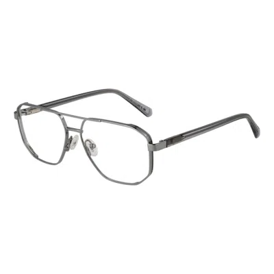 Guess Silver Men Optical Frames In Silver
