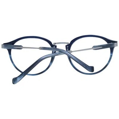 Hackett Blue Men Optical Frames In Blue