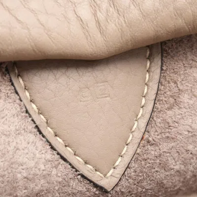 Pre-owned Hermes Beige Fjord Leather Leather Tote Bag () In Sand