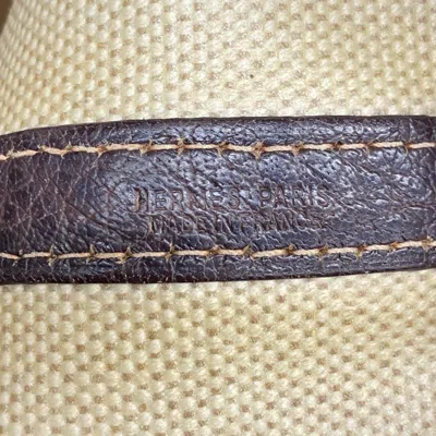 Pre-owned Hermes Beige Toile H Tote Bag () In Sand