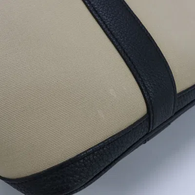 Pre-owned Hermes Beige Toile Officier Tote Bag () In Sand