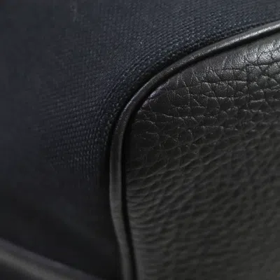 Pre-owned Hermes Black Camel Taurillon Clemence Leather Tote Bag ()