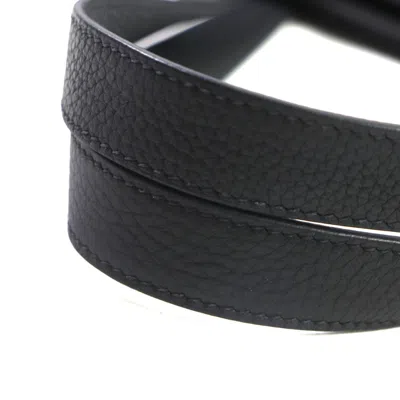 Pre-owned Hermes Black Camel Taurillon Clemence Leather Tote Bag ()