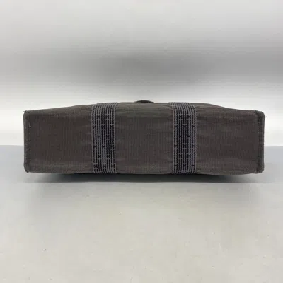 Pre-owned Hermes Black Canvas Tote Bag ()