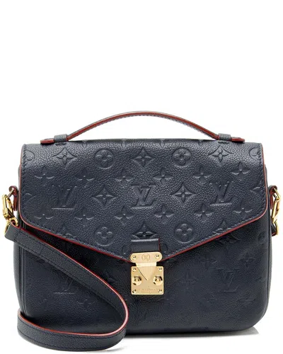 Pre-owned Louis Vuitton Monogram Empreinte Pochette Metis (authentic Pre-loved)