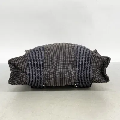 Pre-owned Hermes Gray Canvas Backpack ()