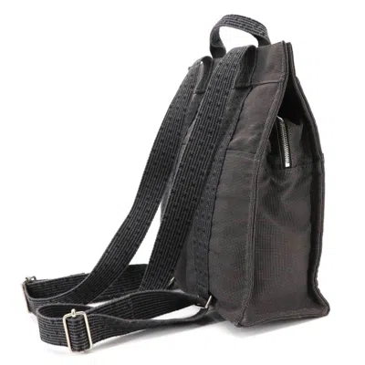 Pre-owned Hermes Gray Canvas Backpack ()