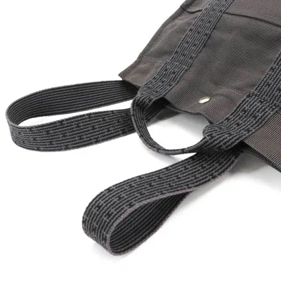 Pre-owned Hermes Gray Canvas Backpack ()