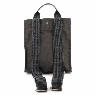 Pre-owned Hermes Gray Canvas Backpack ()