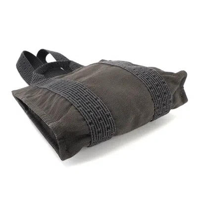 Pre-owned Hermes Gray Canvas Backpack ()