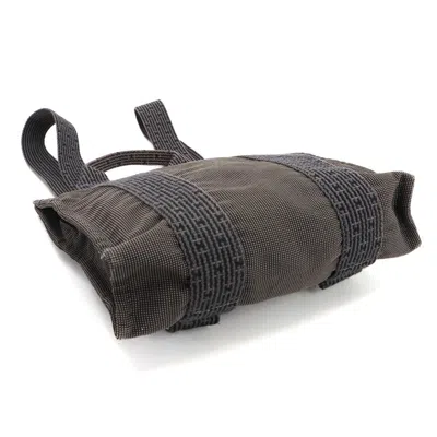 Pre-owned Hermes Gray Canvas Backpack ()