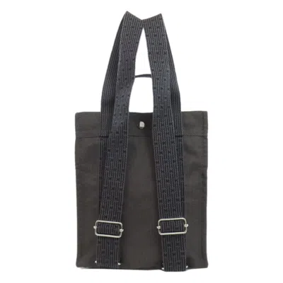 Pre-owned Hermes Gray Canvas Backpack ()
