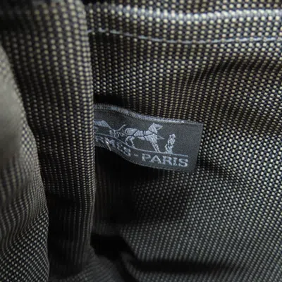 Pre-owned Hermes Gray Canvas Backpack ()