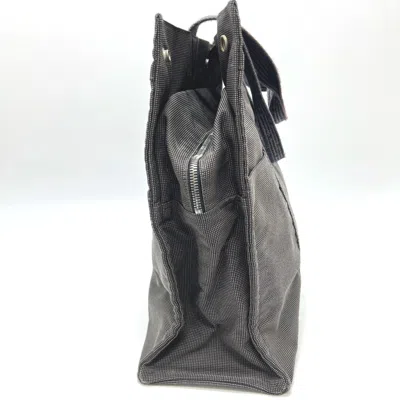 Pre-owned Hermes Gray Canvas Handbag Tote Bag ()