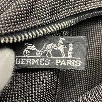 Pre-owned Hermes Gray Canvas Tote Bag ()